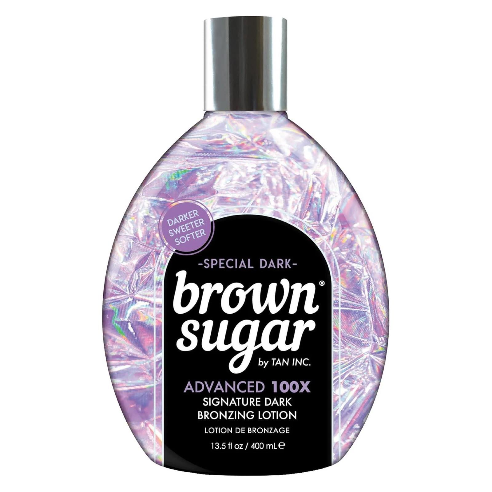 Tan Incorporated Special Dark Brown Sugar Tanning Lotion Tingle Free