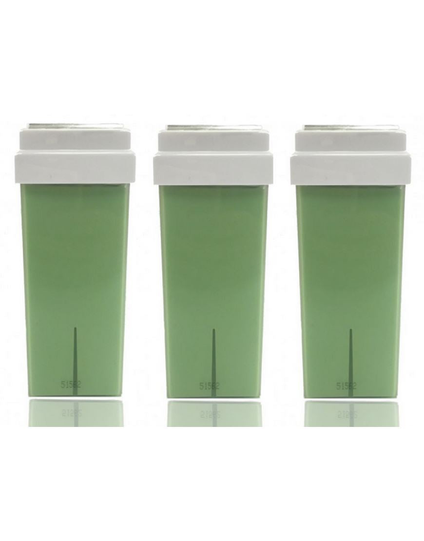 Hive Of Beauty Cartouche de cire pour rouleau d'arbre à thé 100 g, tête ajustée x 3