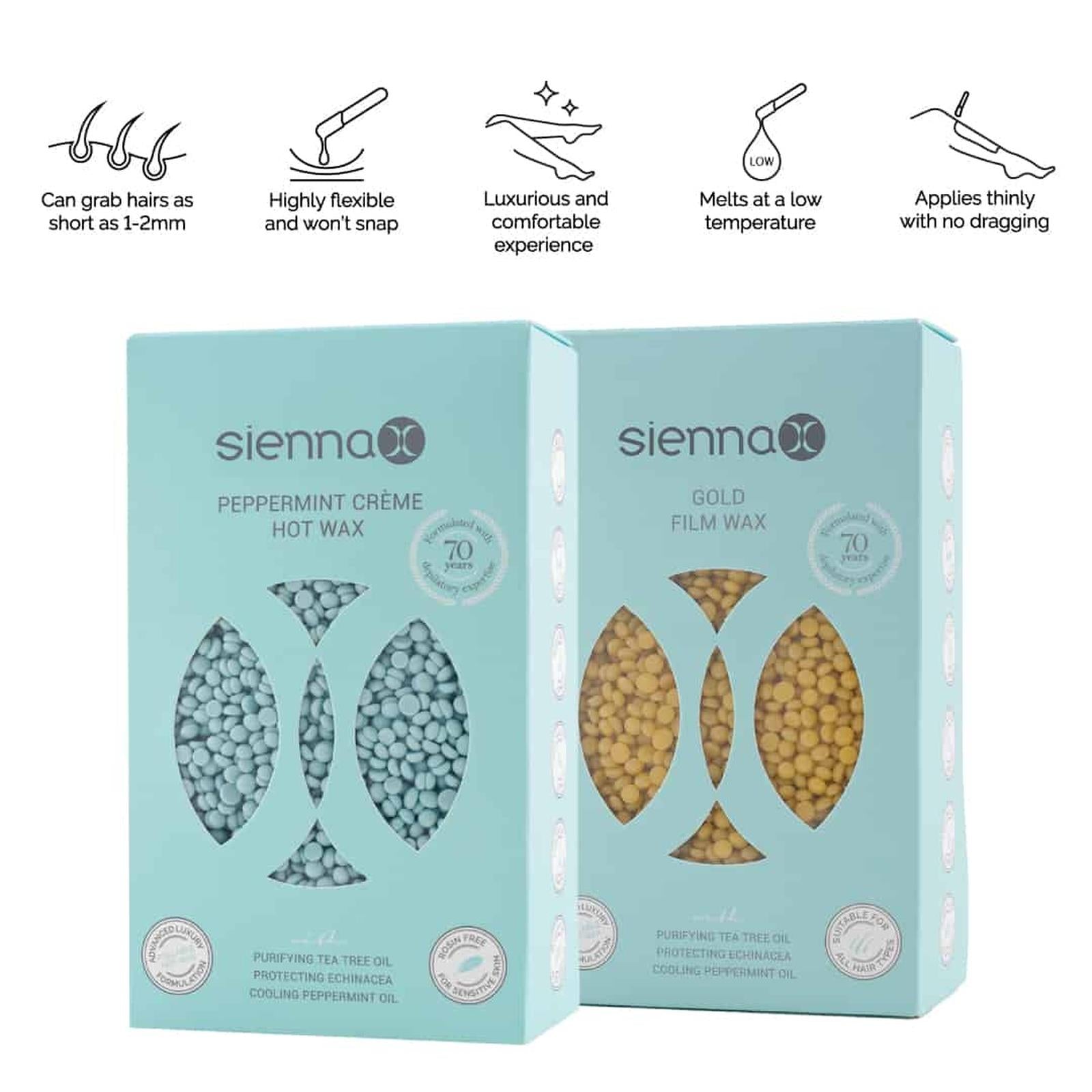 Sienna X Gold Film Hot Wax Professional Wax Pellets for Coarse Hair 800g
