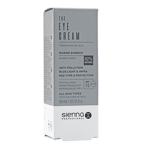 Sienna X The Eye Cream SPF 15 Minimizes Fine Lines Moisturizes 15ml