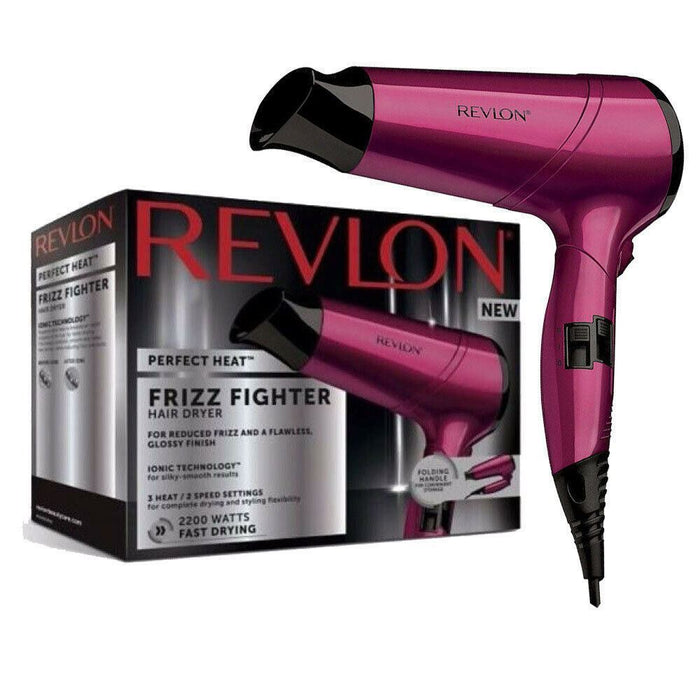 Revlon RVDR5229UK frizz Fighter Hair Dryer IONIC Technology 2200W
