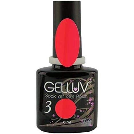 Gelluv Soak Off Vernis à Ongles Gel Ibiza Collection Été - 8 ml