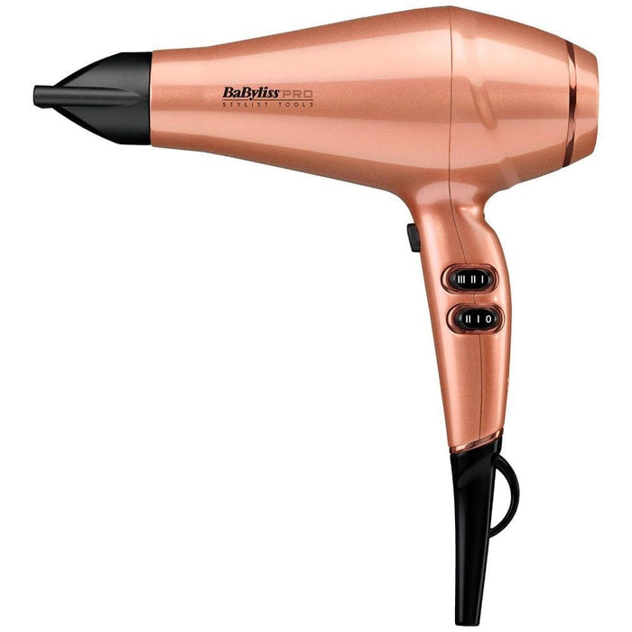 BaByliss Pro Keratin Lustre Hair Dryer 2300W - Rose Gold