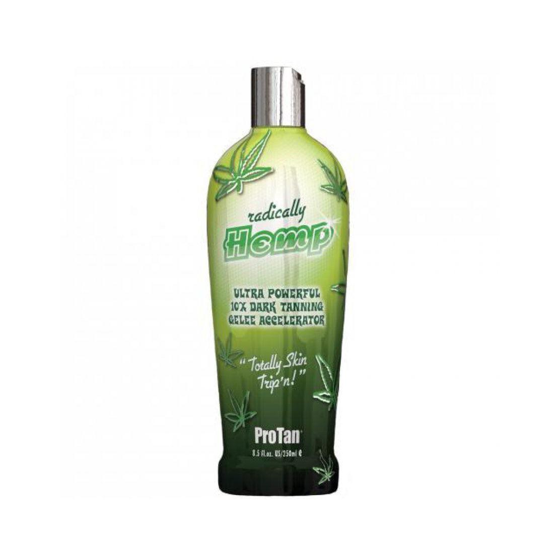 Pro Tan Radically Hemp Tanning Lotion 10X Dark Tan Gelee Accelerator