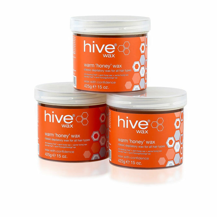 Hive Of Beauty 3 For 2 Offre une gamme de lotions à la cire dépilatoire