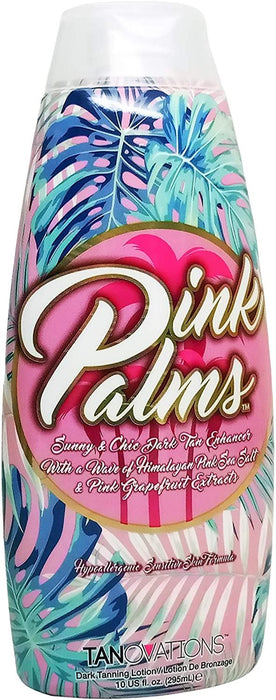 Tanovations Pink Palm Tanning Lotion Sunny & Chic Dark Tan Enhancer