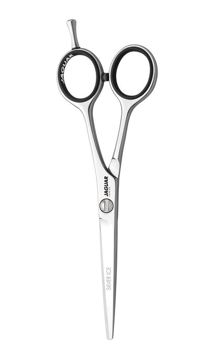 Jaguar Silver Ice Classic Micro Polished Barber Scissors For Hairdressing 6.5"