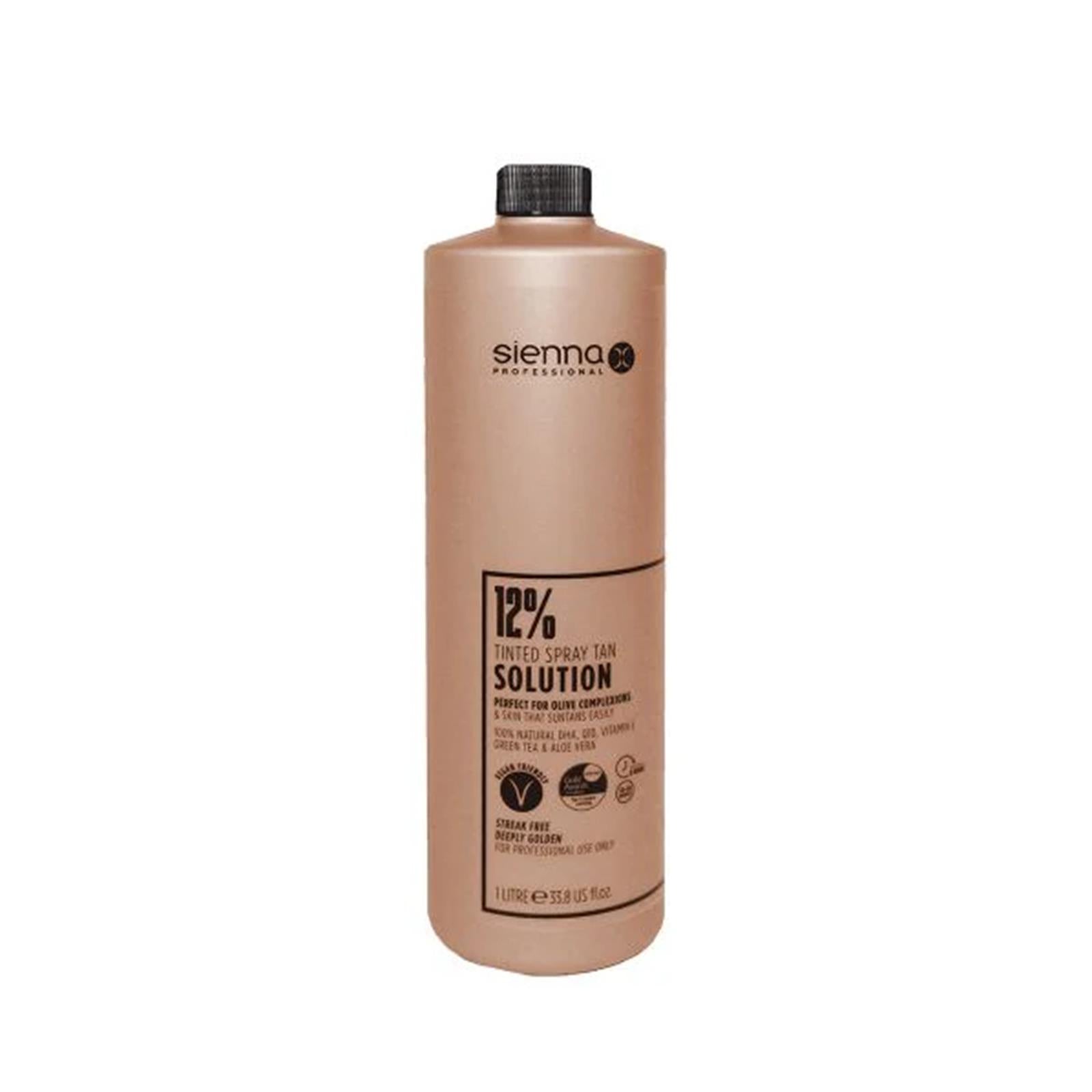 Sienna X Pro Tanning 6% Solution Streak Free Spray Tan Lotion 1 Litre