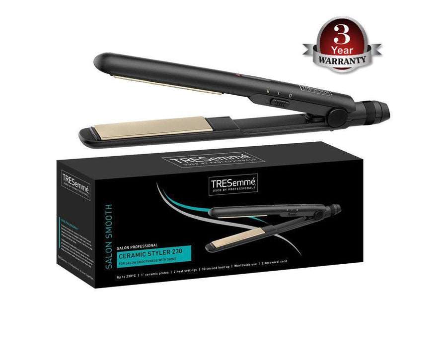 TRESemme 2089TU Salon Pro Ceramic Slim 1 Inch Hair Straightener Styling Iron