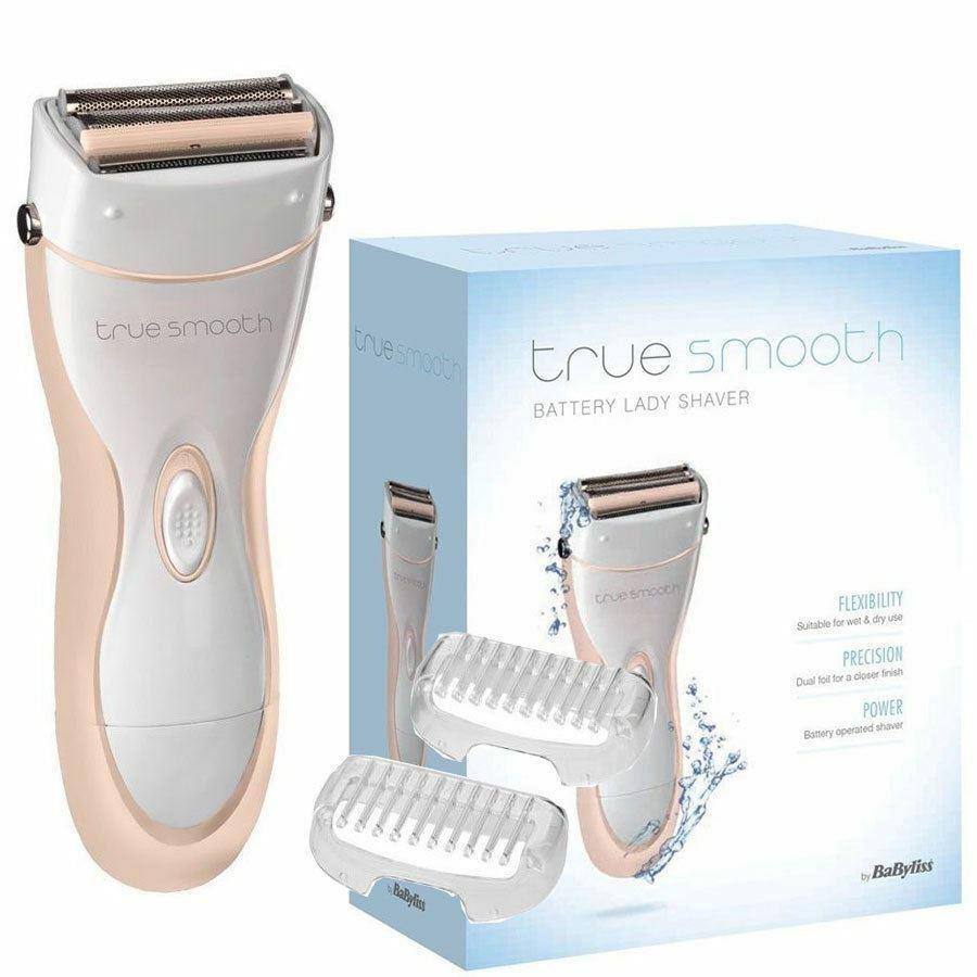 Rasoir à cheveux BaByliss True Smooth Lady - Fonctionne sur batterie