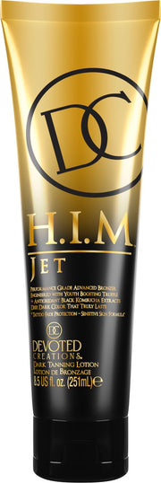 Devoted Creations H.I.M Jet Bronzing Tanning Lotion With Triple Bronzers - 251ml