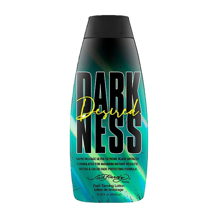 Ed Hardy Desired Darkness Tanning Lotion Ultra Extreme Black Bronzer