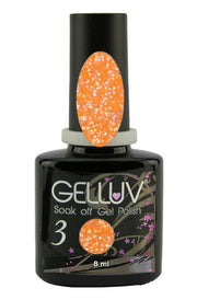 Gelluv Soak Off Gel Nail Varnish Polish - Spiced Latte