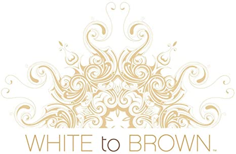 WHITE TO BROWN