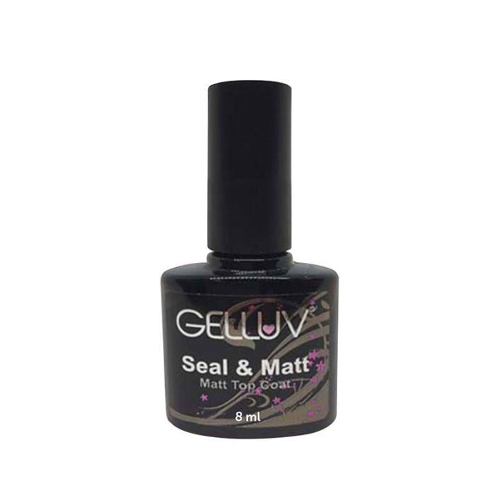 Gelluv Salon Manicure Nails Seal & Matt Top Coat 8ml