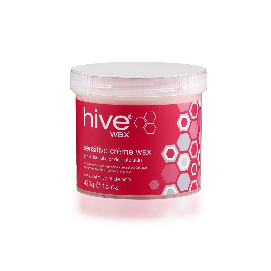 Hive of Beauty Sensitive Creme Wax Lotion 425g Jar