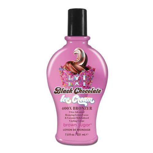 Tan Incorporated Double Dark Black Chocolate Ice Cream Bronzer Sun Tan Lotion