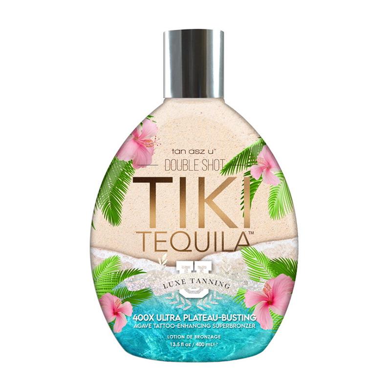 Tan Asz U Tiki Tequila Tanning Lotion Tattoo Enhancing 400x Superbronzer