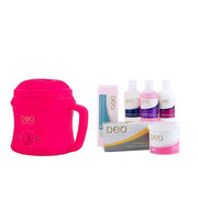 Deo 500cc Salon Waxing Wax Heater Starter Kit - Pink