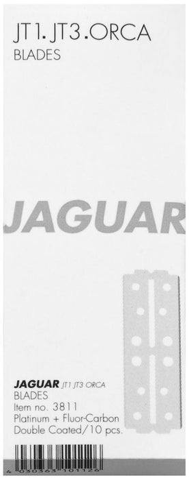 Jaguar Barber Orca Lames de Rasoir JT1/JT3 / - 10 Double Face Pack de 20