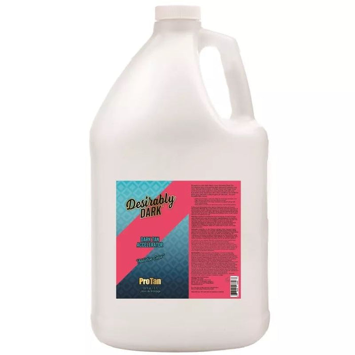 Pro Tan Desirably Dark Salon Tanning Lotion Accelerator - 1 Gallon