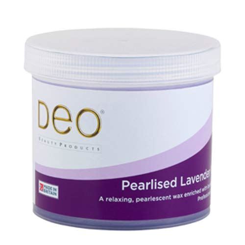 Deo Pearlised Lavender Depilatory Wax Lotion for Premium Waxing - 425g