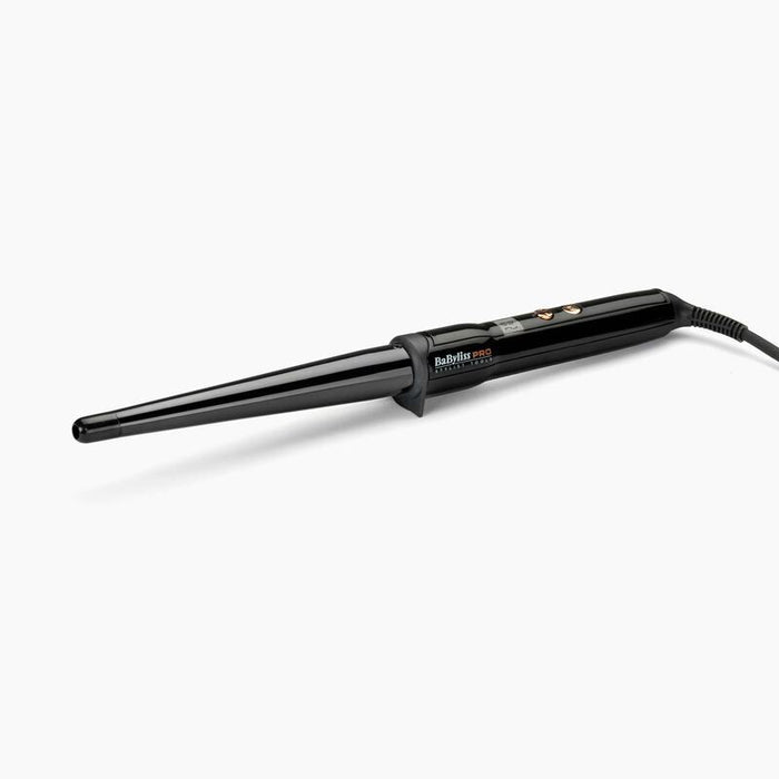 BaByliss PRO Hair Curling Tong Titanium Expression Conical Iron Wand Styler 25-13mm