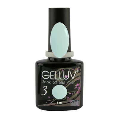Gelluv Soak Off Gel Nail Polish Varnish Ice Collection - Macaroon