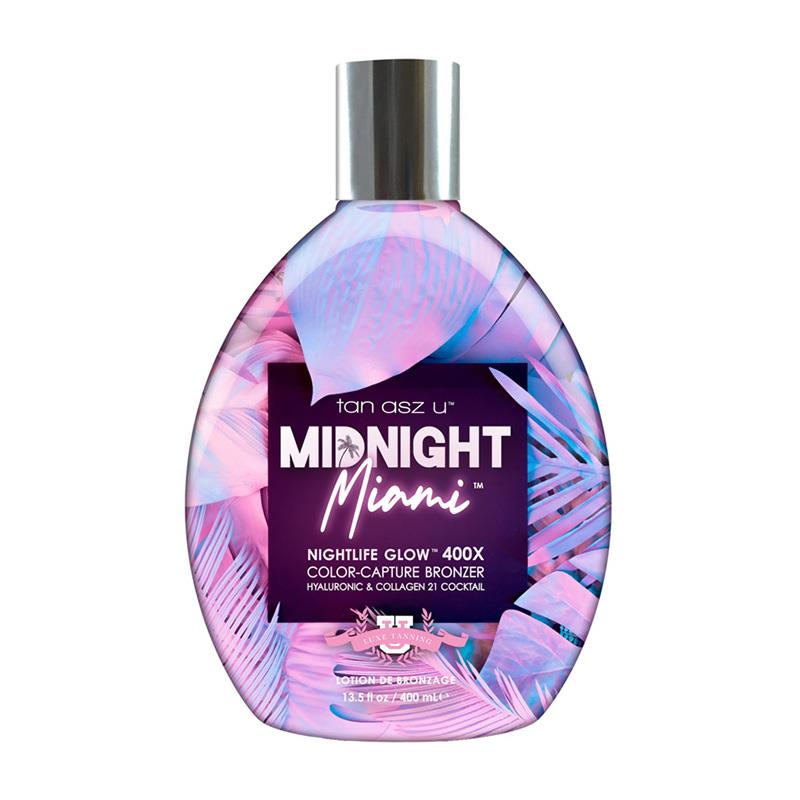 Tan Asz U Midnight Miami Tanning Lotion 400X Bronzer 400ml