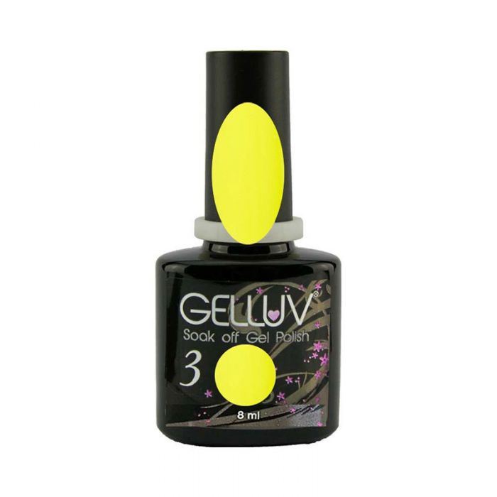 Gelluv Soak Off Vernis à Ongles Gel Paradise Collection - Flacons de 8 ml