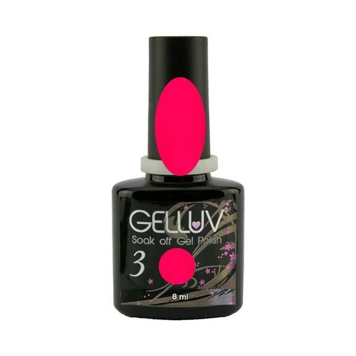 Gelluv Soak Off Vernis à Ongles Gel Paradise Collection - Flacons de 8 ml