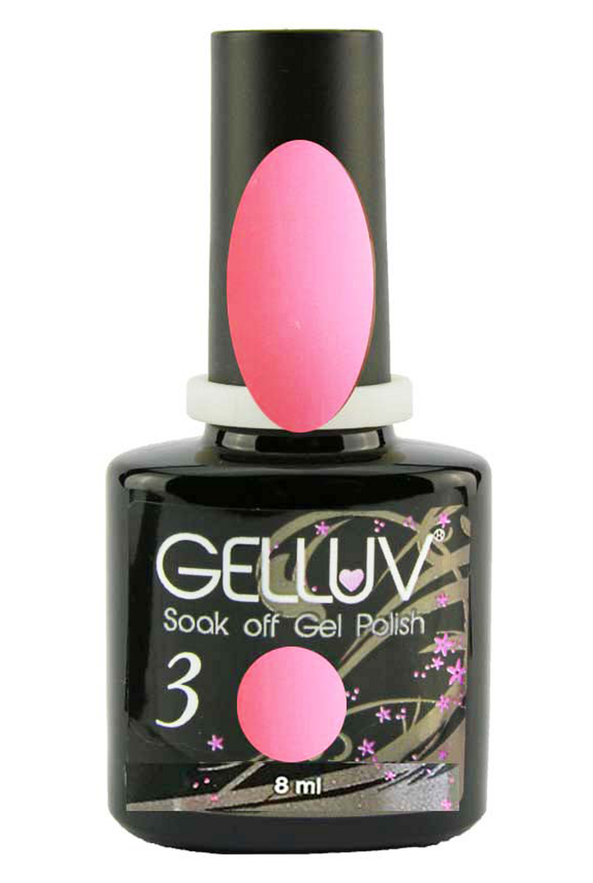 Gelluv Vernis à Ongles UV LED Collection Printemps Gel Soak Off Durable 8 ml - Rose Bébé
