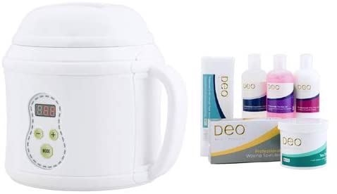 Kit de chauffe-cire numérique Deo 500cc pour crèmes chaudes et lotions de cire chaude