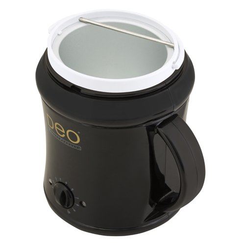 Deo Salon 1000cc Analogue Wax Heater With Inner Bucket - Black