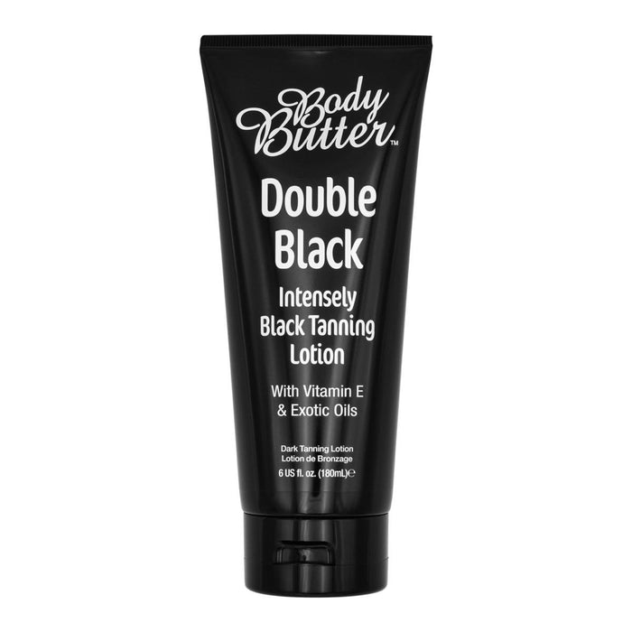 Body Butter Double Black Intensely Dark Tanning Lotion - 180ml