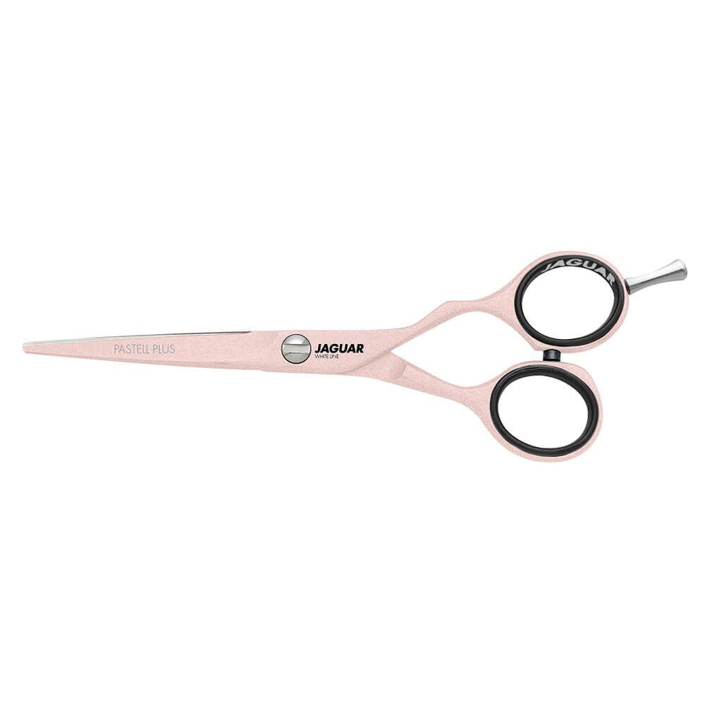 Jaguar Pastel Plus Rose 5.5" Offset Hairdressing Sicssors - Pink
