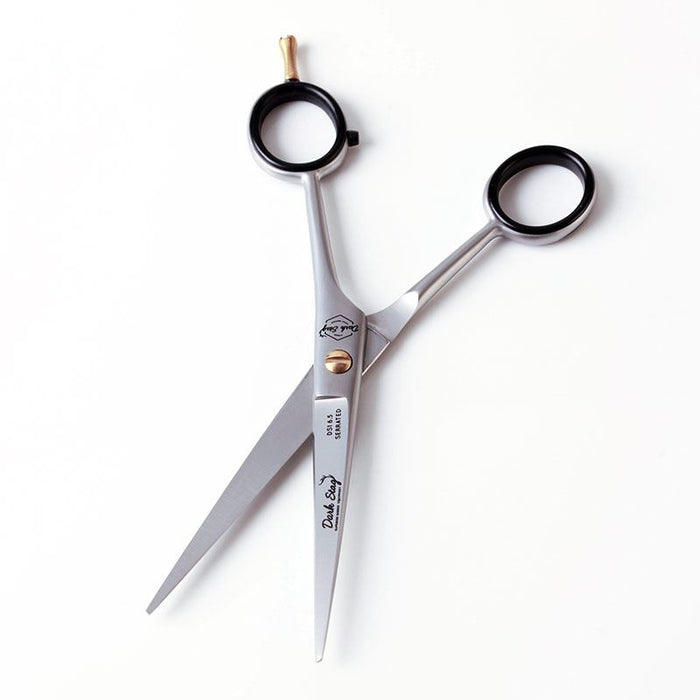 Ciseaux de barbier et de coiffure dentelés Dark Stag DS1