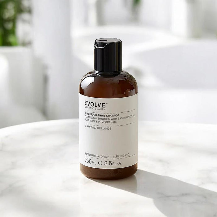 Evolve Beauty Organic Superfood Shine Hair Shampoo 500ml