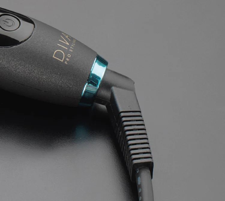 Diva Pro Micro-Stick Curling Wand Tong 10mm Ceramic Barrel