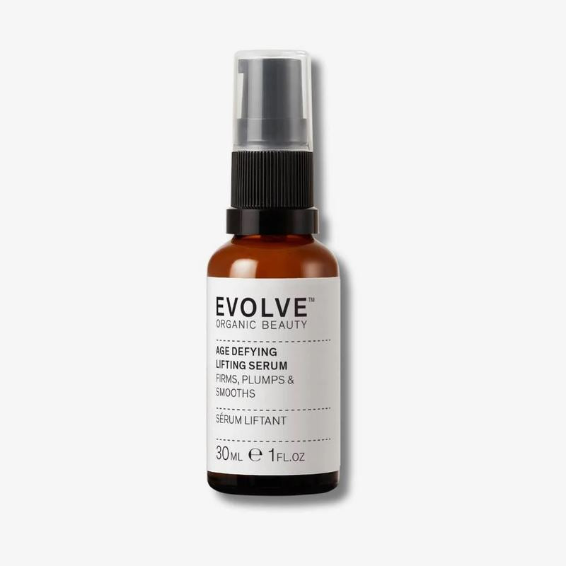 Evolve Beauty Organic Age Defying Lifting Serum Firming Serum for Face & Neck 30ml