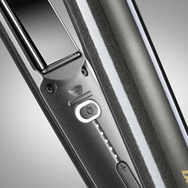 BaByliss Pro Stilista Styler Advanced Ceramic Hair Straightener - Grey/Gold