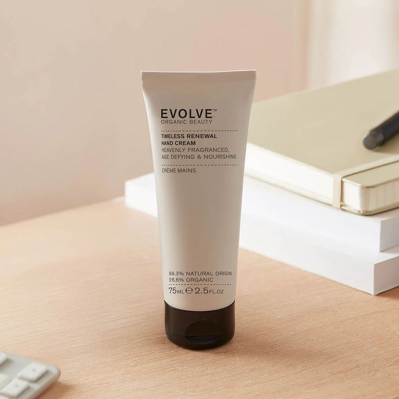 Evolve Beauty Organic Hand Cream – Timeless Renewal with Bio-Retinol 75ml