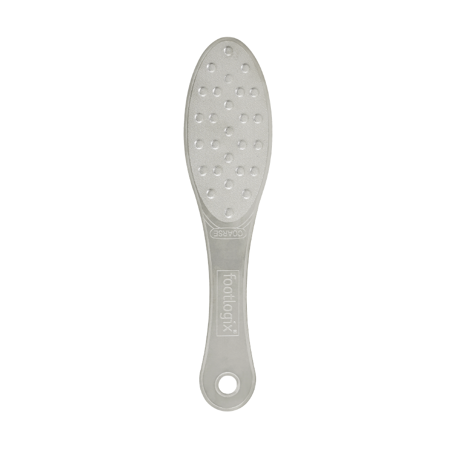 Footlogix Double Sided Metal Foot File Exfoliating Pedicure Footcare
