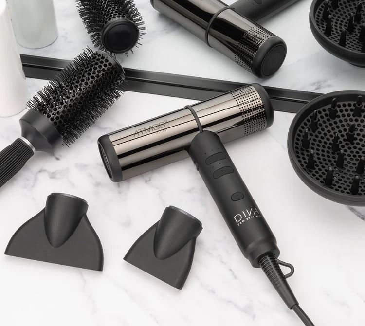 Diva Pro Atmos II Atom Ultimate Hair Dryer Ultra Ionic