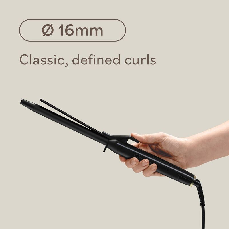 BaByliss PRO 16mm Curling Wand Fast Heat Salon Curling Tool - Muti Voltage