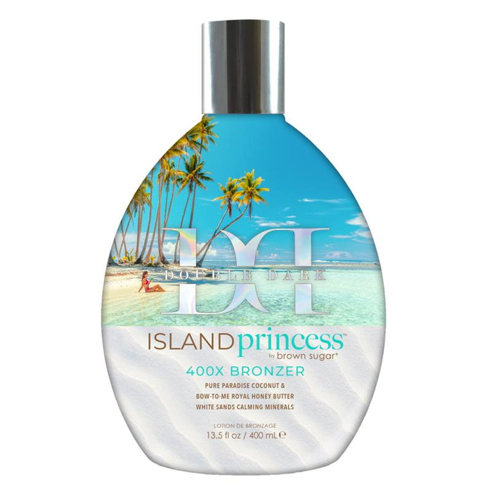 Tan Incorporated Double Dark Island Princess Bronzer Sun Tanning Lotion - 400ml