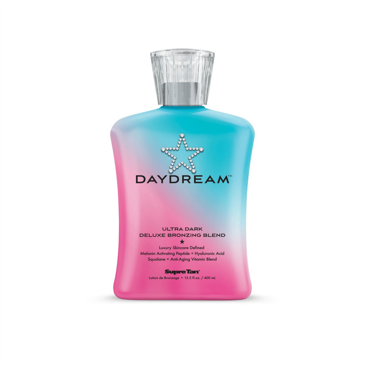 Supre Tan Daydream Ultra Dark Deluxe Bronzer Tanning Lotion Deep Colour 400ml
