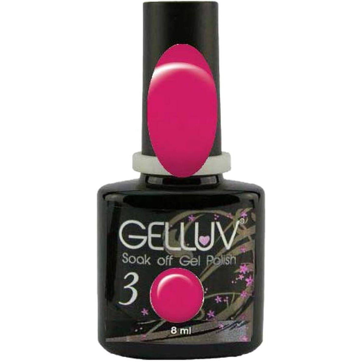 Gelluv Soak Off Gel Nail Polish Iconic Collection - 8ml Bottles