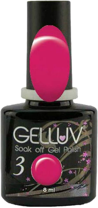 Gelluv Soak Off Vernis à Ongles Gel Collection Iconique - Flacons de 8 ml