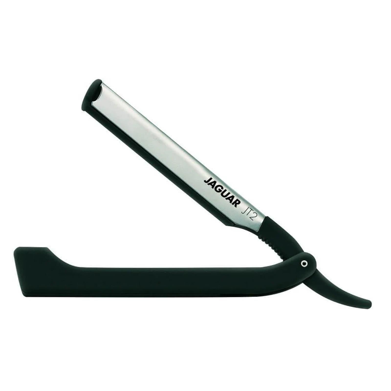 Jaguar JT2 M Black Razor – Stainless Steel Hair Shaper with 10 Double Blades